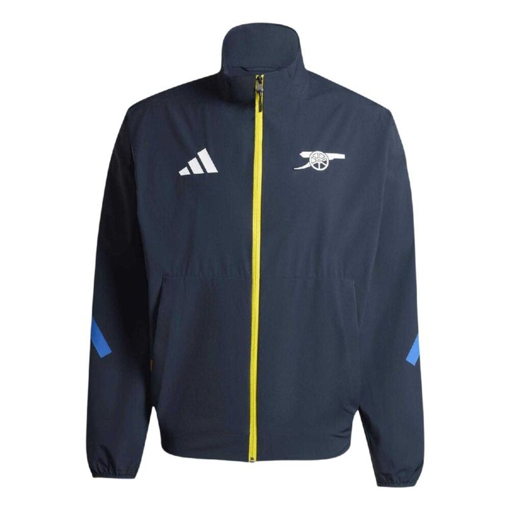 Adidas Mens Anthem Arsenal FC Lightweight Track Jacket / Night Navy